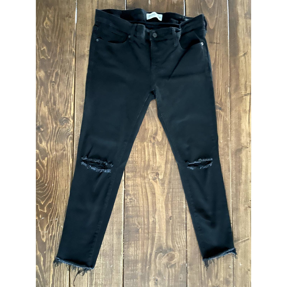 Blanqi black postpartum jeans size 12